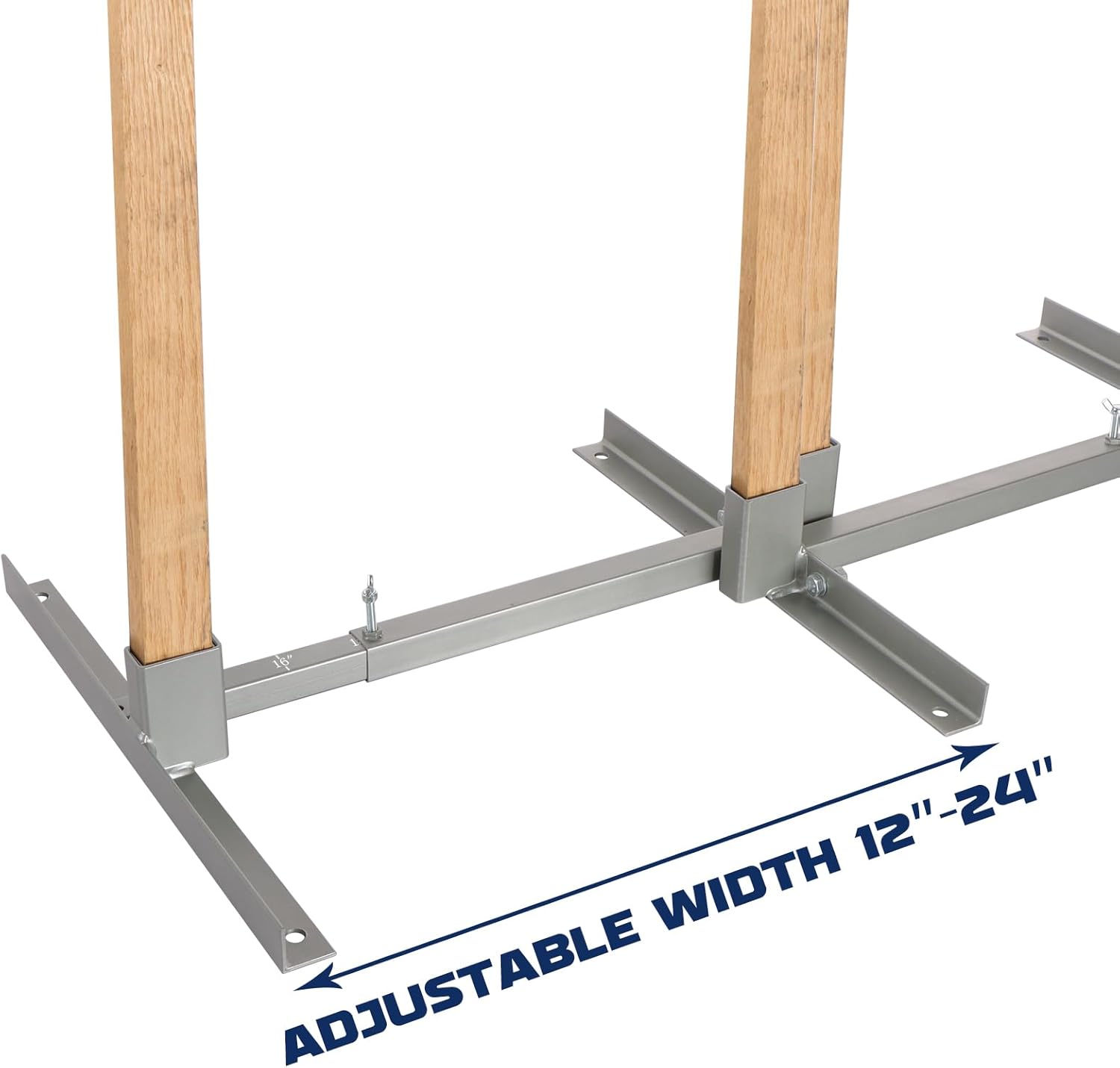 Highwild Adjustable Target Stand Base Paper Target Stands for Shooting Range Portable H-Shape Cardboard Shooting Base Triple Set