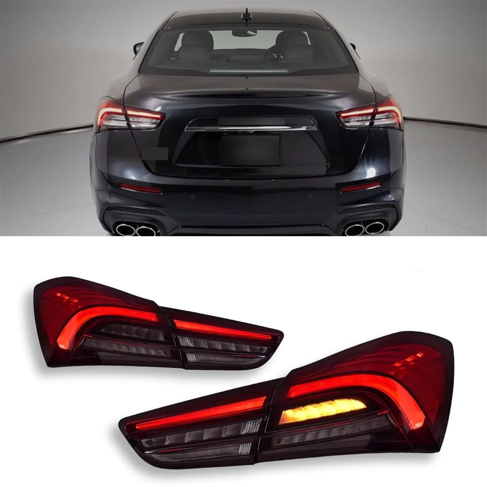 Amazon.com: LED Tail Lamps Compatible for Maserati Ghibli 2014