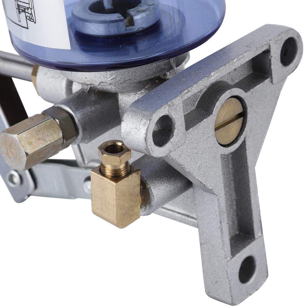 Pompa di lubrificazione manuale, 100KGF/CM2 LSG-05 6mm Uscita/500CC Grasso manuale Lubrificatore in lega di alluminio utilizzato nelle attrezzature meccaniche