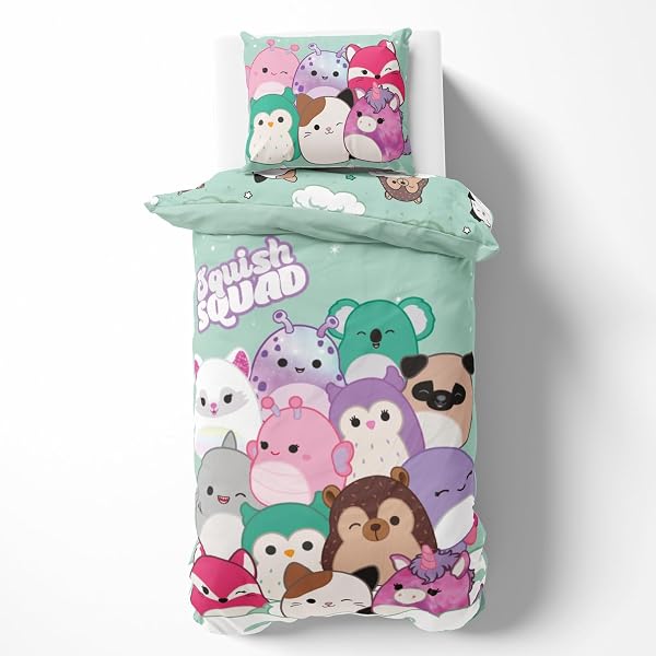 Character World Squishmallows Sängkläder för Barn