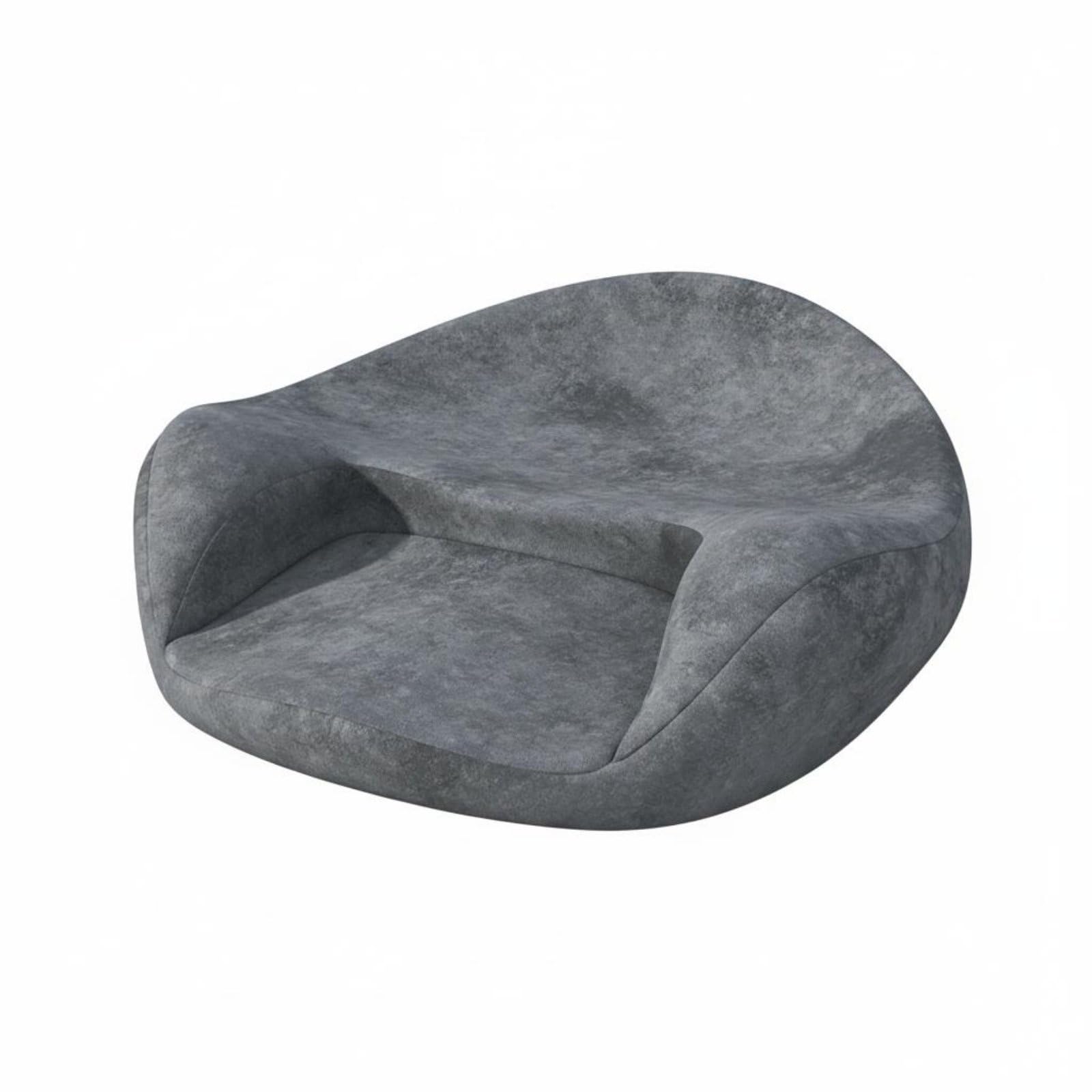 Homyl Cuscino per Meditazione Cuscino da Pavimento Cuscino Ergonomico Cuscino Seduta Cuscino con Rivestimento Morbido E, Grigio Cielo Stellato, Prodotto Singolo Compresso