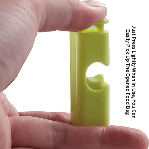 Miniatura 5 de Algado 10 selladores de bolsas Gripstic, selladores de bolsas de plástico para alimentos frescos, selladores de bolsas multiusos para bolsas de