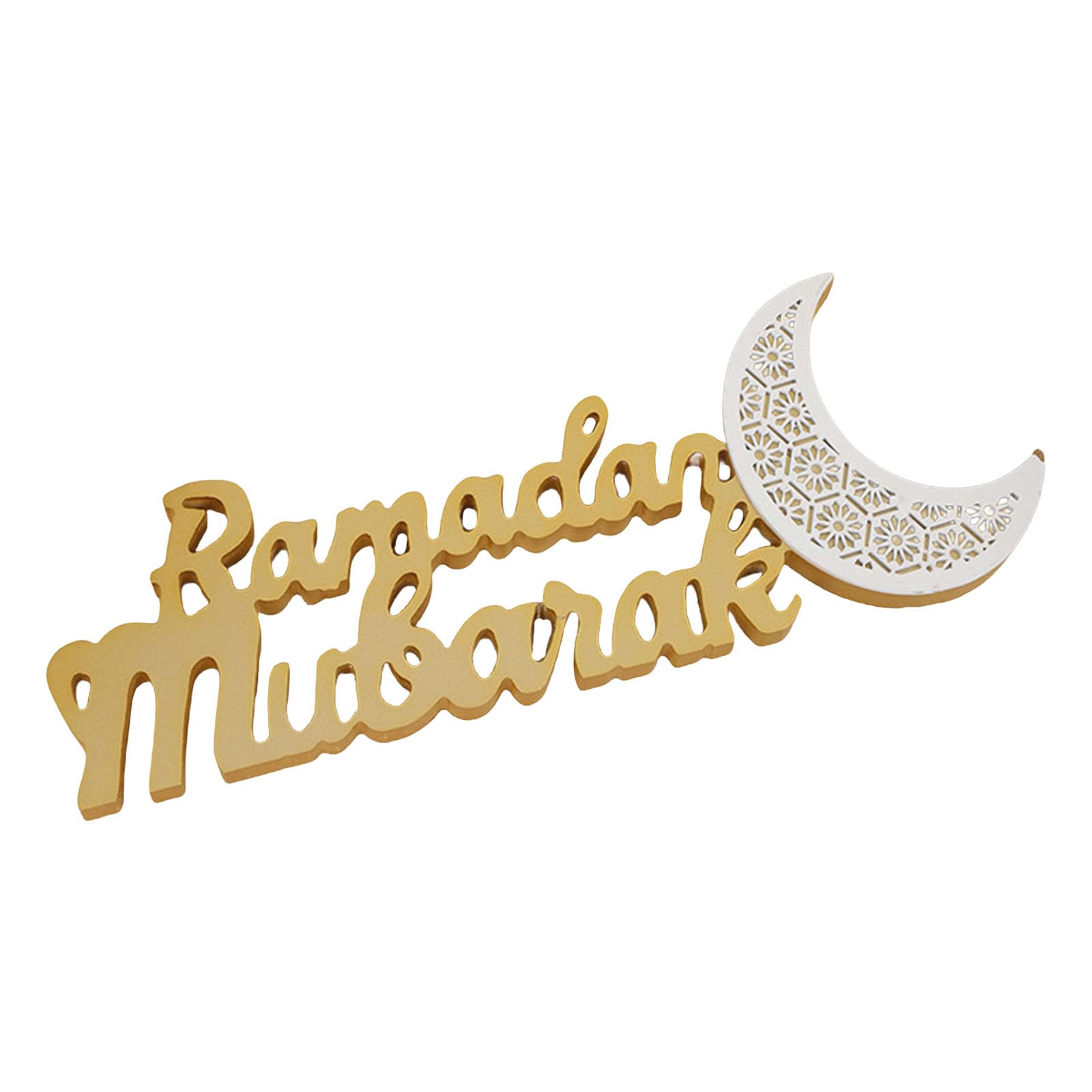 Hsioluted Eid Letter Decoration for Home and Celebration Sophisticated Desk Accessory Decorative Table Ornament Eid Celebration Decoration
