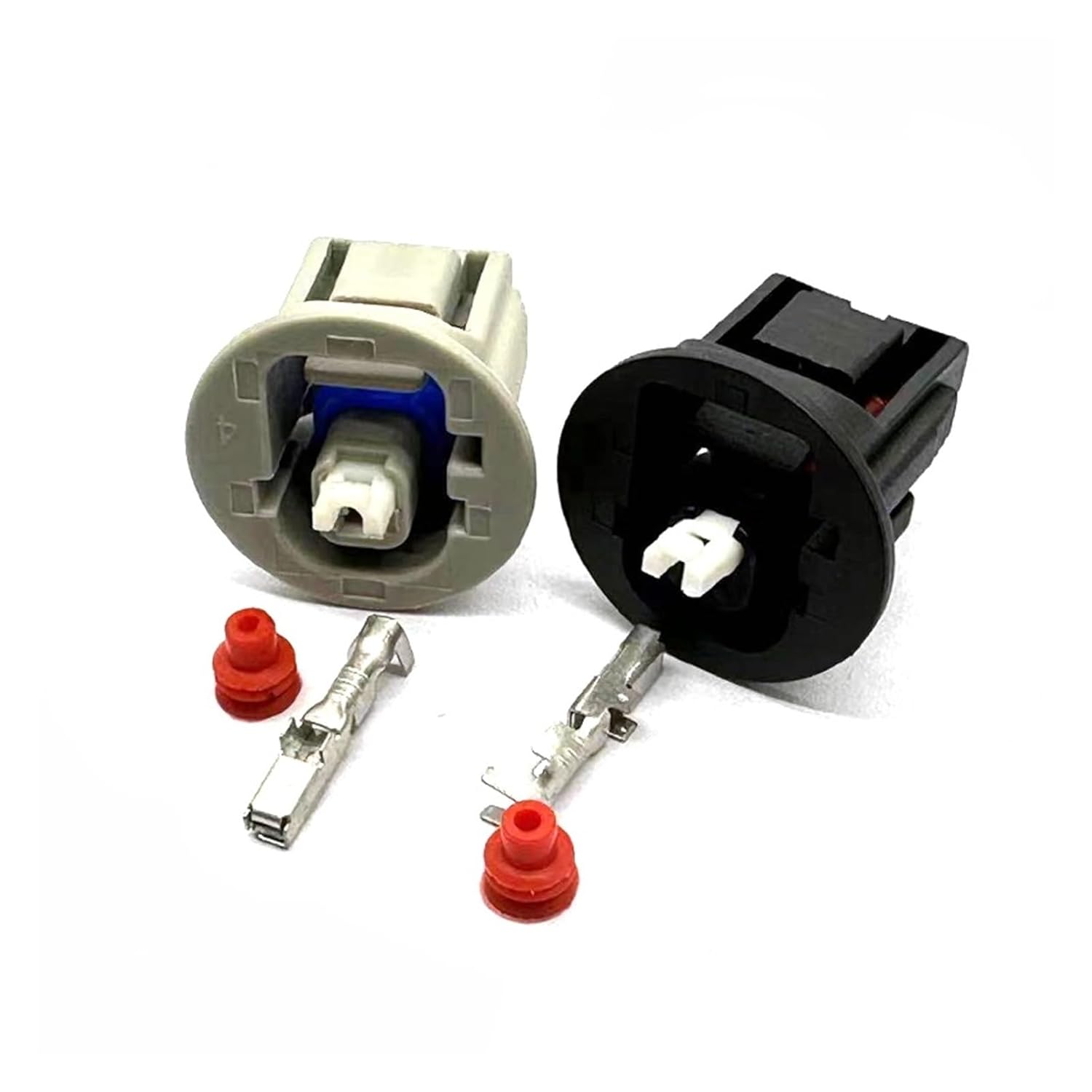 1/1 Pin Car Engine Oil Pressure Sensor Connector Auto Waterproof Wire Harness Plug 7283-1114-30 KLOOKY(with 18AWG Wire,Female Insert_10 Sets_1P)