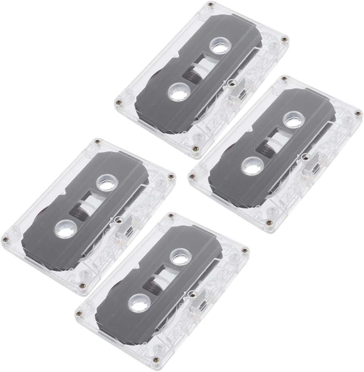 20pcs Blank Audio Cassette Tapes for Recording Retro Empty Magnetic Tapes Case for Projects and Parties