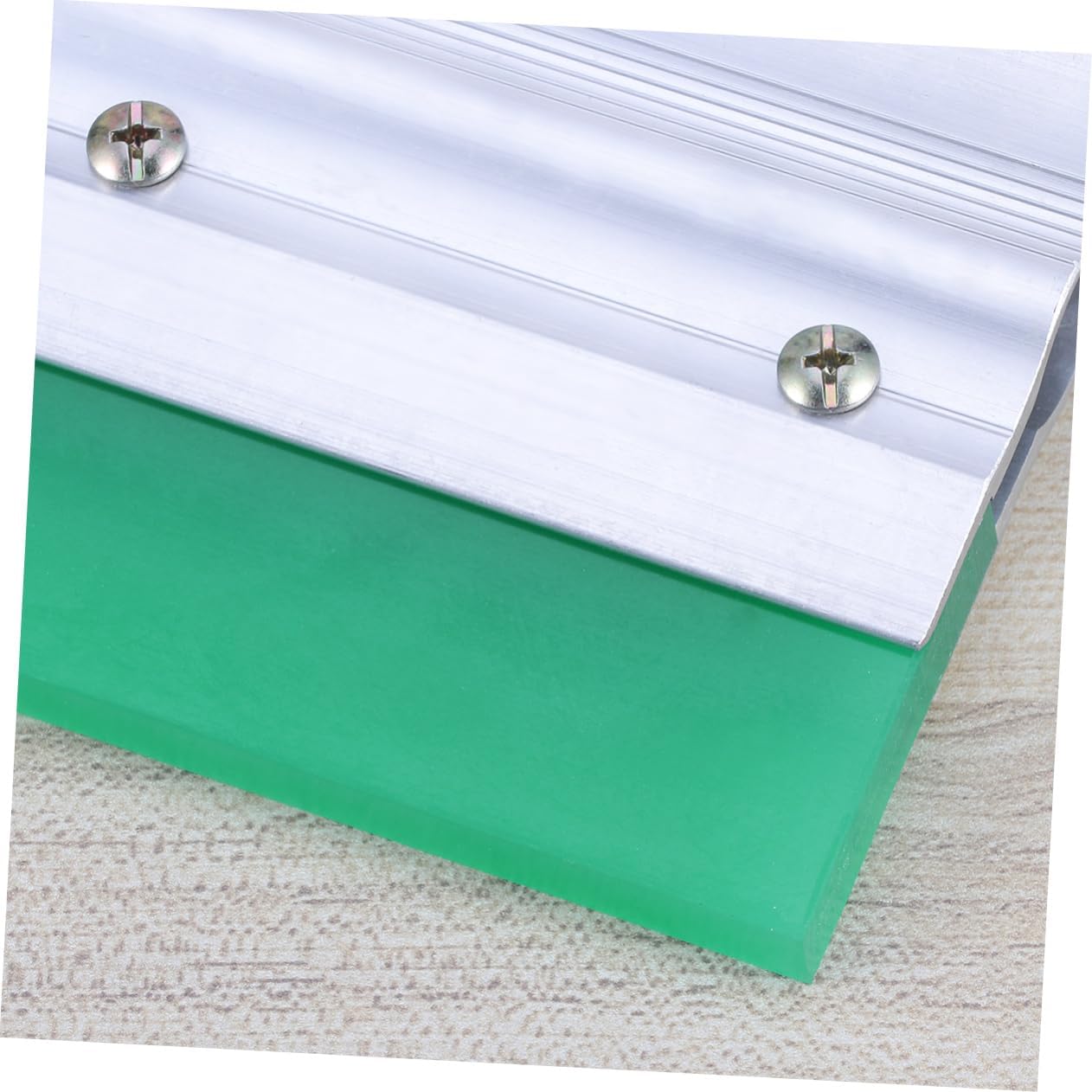 LALAFINA Rubber Squeegee for Silk Screen Printing Durable Scraper with Aluminum Handle Random Color for DIY Projects and Crafting