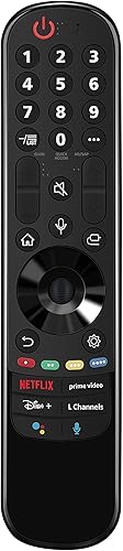 Miniatura 7 de AN-MR21GA - Control remoto inteligente de repuesto para LG Smart TV 2021 OLED TV Series G1 C1 A1 QNED99 QNED90 NANO99 NANO90 NANO85 NANO80 NANO75 y