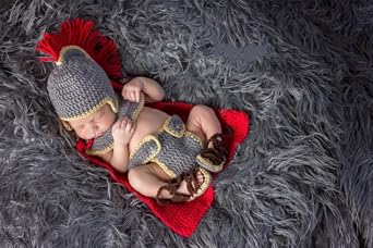 Newborn Baby Photography Props Outfits Cute Crochet Kintted General Infant Baby Boy Girl Photoshoot Props Costume