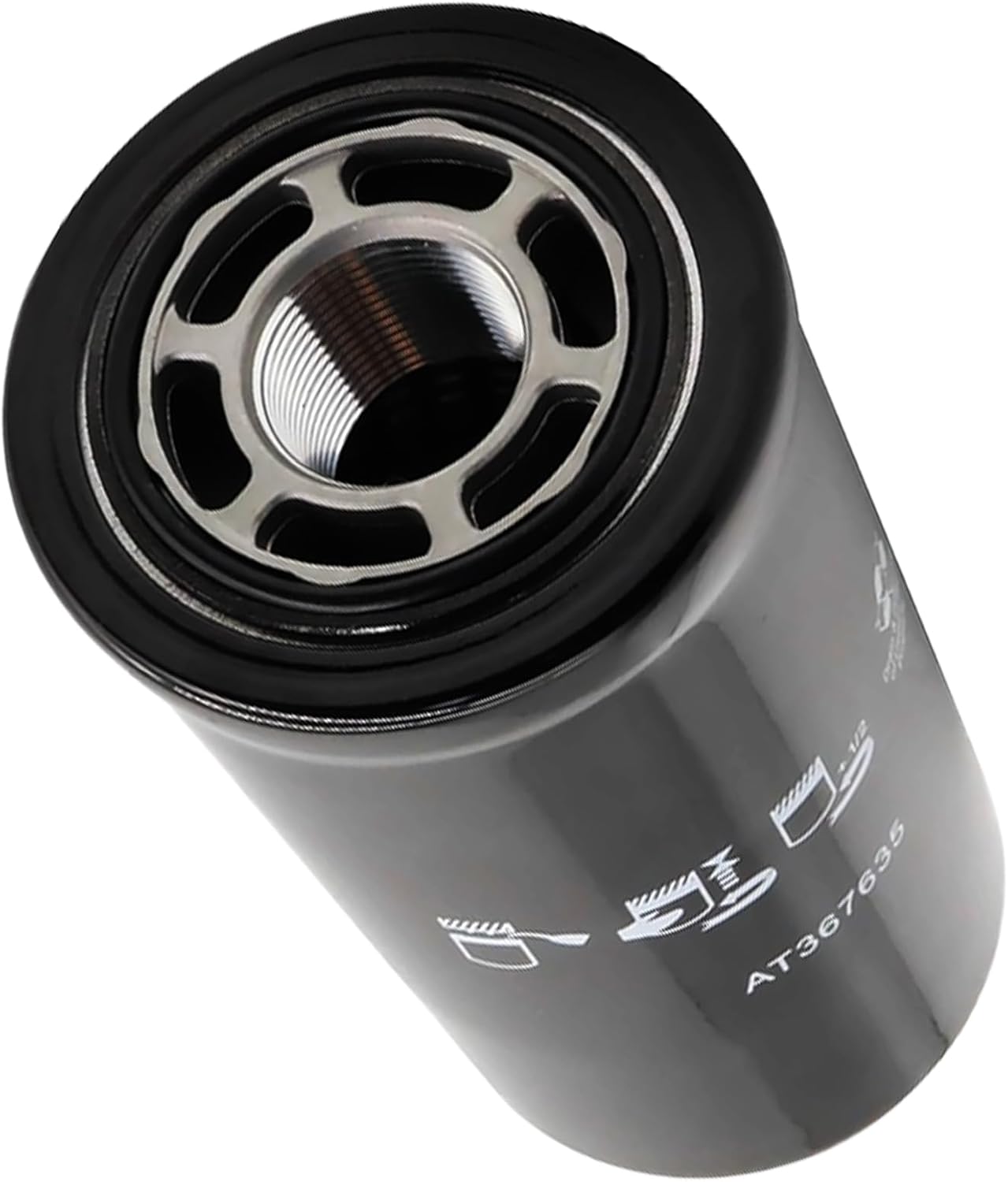 Hydraulic Oil Filter 89842392 9842392 P174552 M124541 KV12276 Compatible with John Deere 240 280 320 410R CT315 L331 for New Holland LX465 LX485 LX565 C175 L140 LB115 Skid Steer Loaders