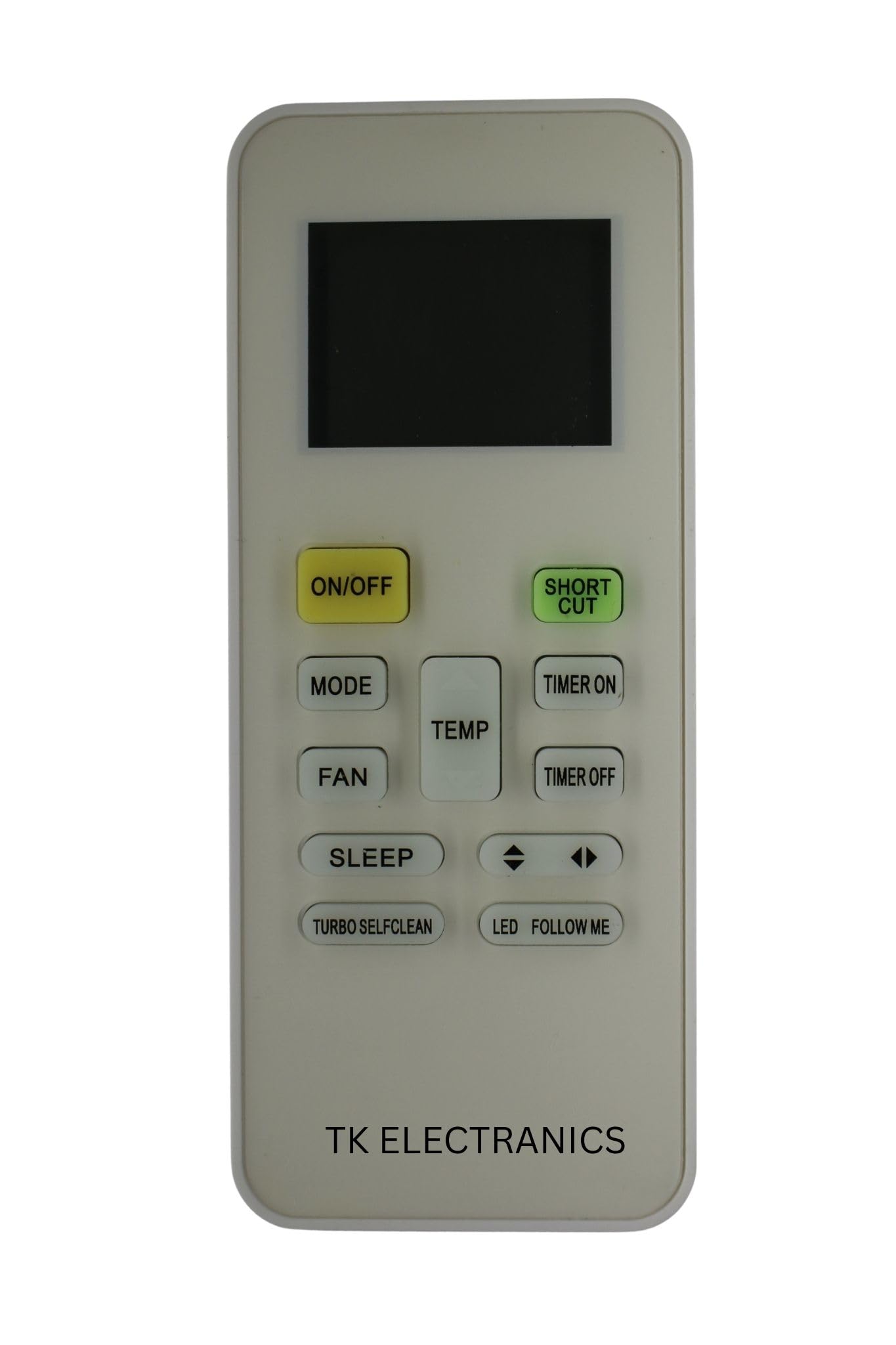 TK ELECTRANICS™ Compatible with Voltas, Lloyd, Videocon, Media, Blue Star Split and Window AC,Universal AC Remote Control, with Lihgt 1-2 Ton (YY-142)(TKE-597)-image-25
