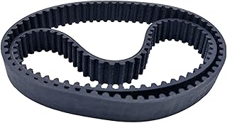 Lxuan-Synchronous Belt S5M Timing Belt with Circular Teeth 5M-700/710/725/730/740/750/770/775 Belt Width 15/20/25 Mm Tooth Pitch 5mm, More Stable Against wear