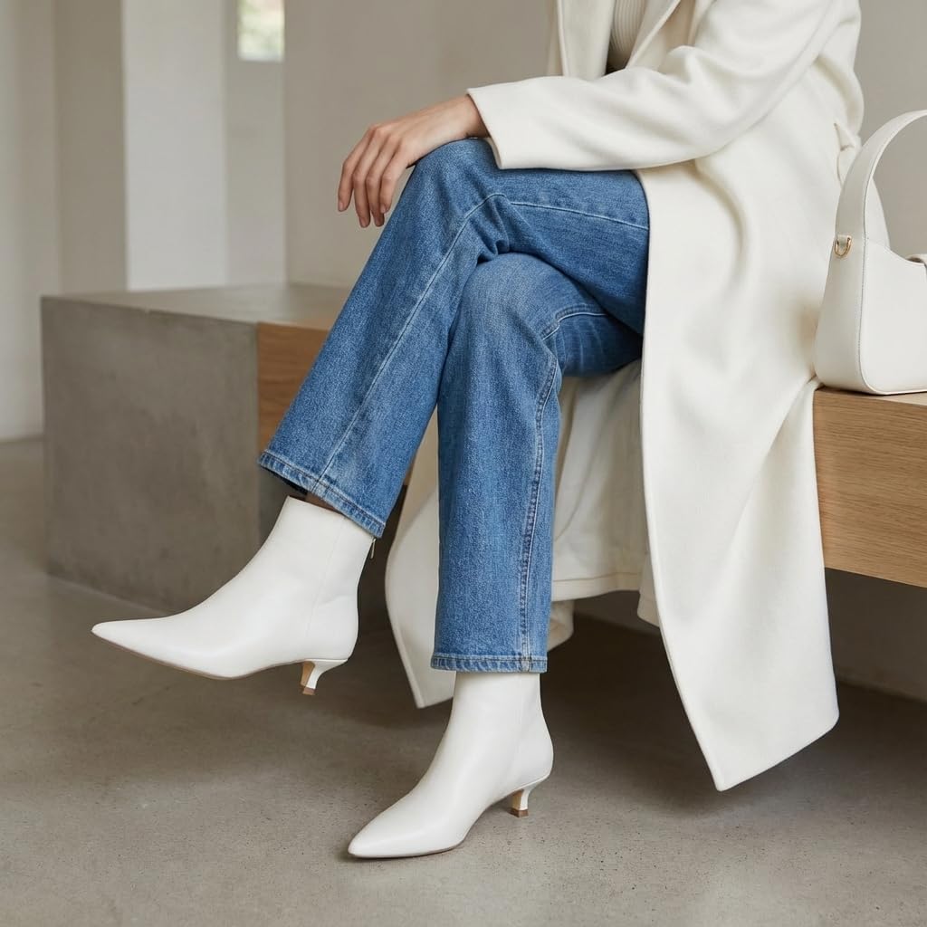 CUSHIONAIRE Women's Barbi Kitten Heel Bootie +Memory Foam, Wide Widths Available - Image 9