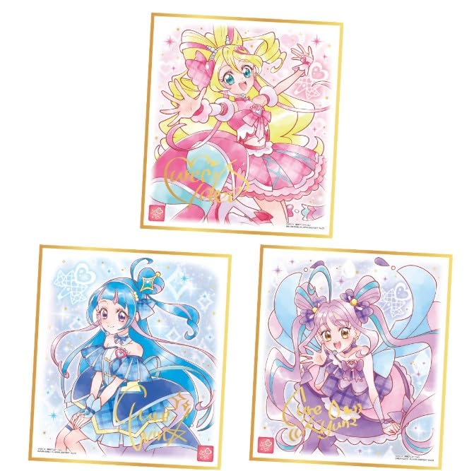 プリキュア 色紙ART7 全18種　コンプリートセット プリキュア 色紙ART7 全18種 コンプリートセット 【公式通販】
