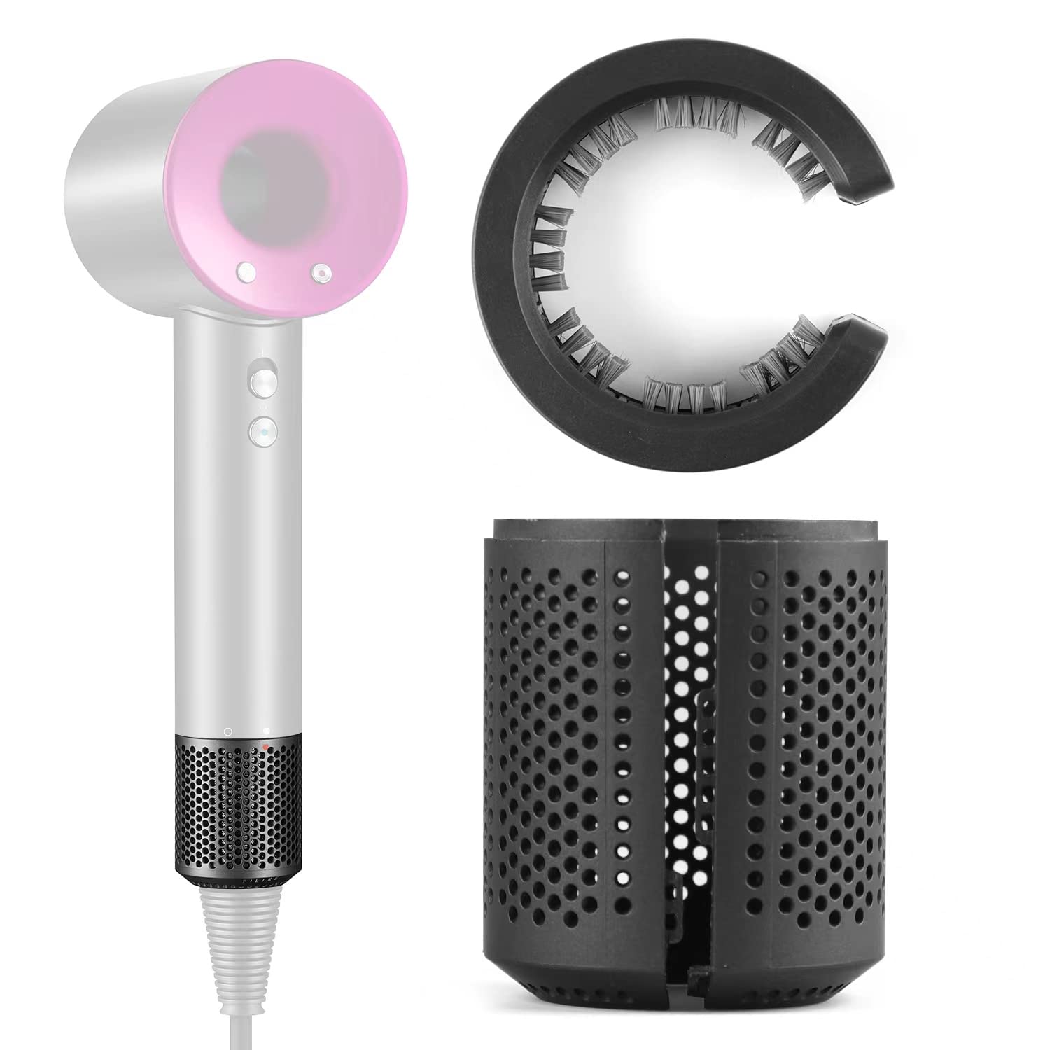 Amazon | BVACUMHEAD アップグレード ヘアドライヤー フィルター 