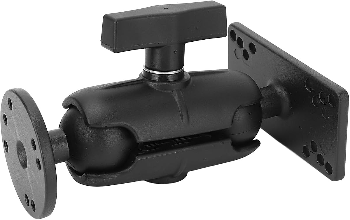 Marine Grade Alloy Fish Finder Mount Sturdy Construction High Compatibility for Helix 7/5 Strong Load Capacity Enhanced Grip with, and Others