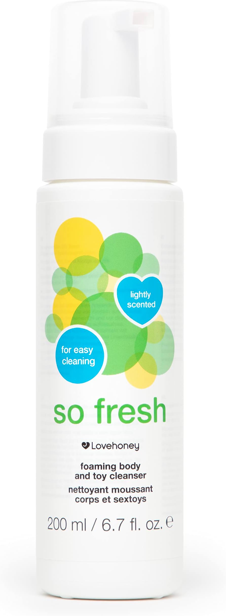 Lovehoney So Fresh Foaming Toy Cleaner Spray – Lightly Scented Water Based Formula - 6.7 fl. oz