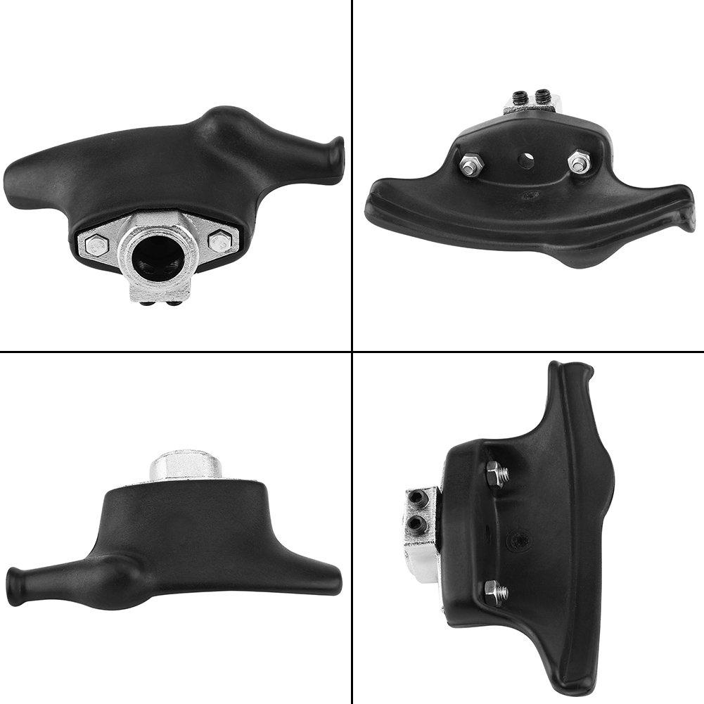 Qiilu negro plástico montaje cabeza de desmontaje para el diámetro de la máquina del cambiador de neumáticos, 28 mm/30 mm (28 mm)