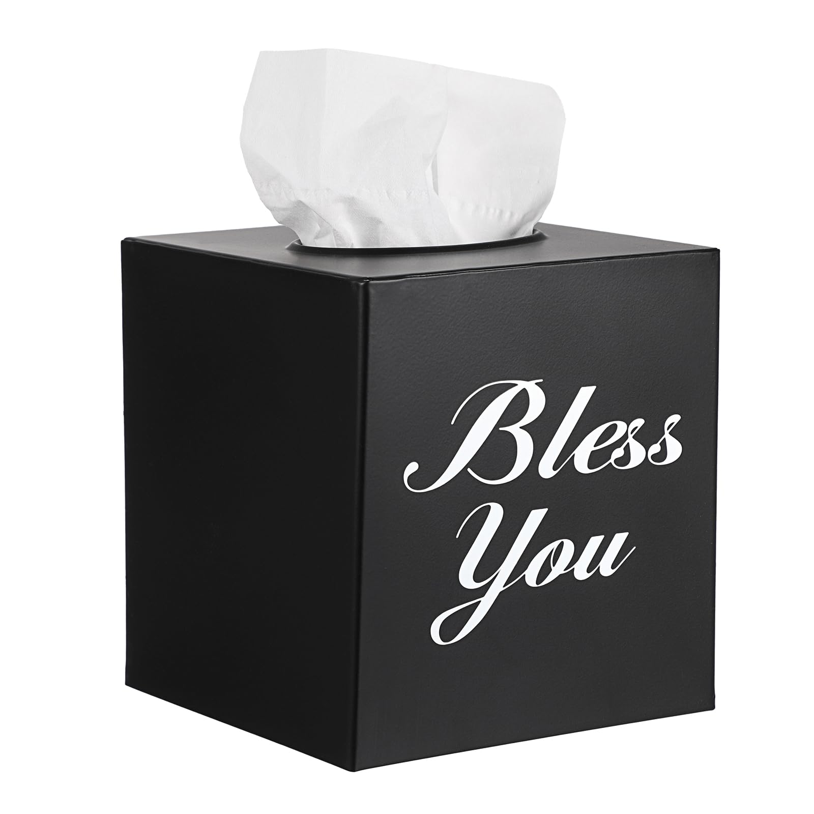 Amazon.com: Sumnacon Tissue Box Cover Square, Bless You Tissue