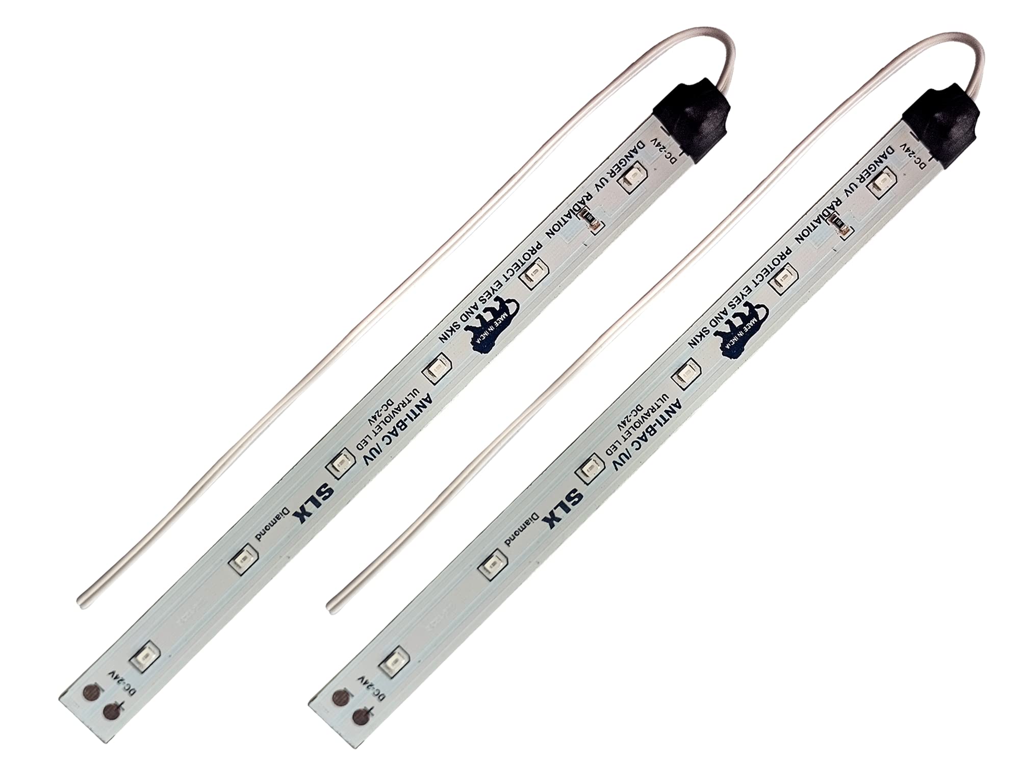 PureApas Anti Bacteria Uv Led Strip, Both Side 6 + 6Led,s No Need of Uv Choke, Connect Directly to Smps 24v Dc Power, for Ro- Uv-uf Water Purifier - 2 Pcs-image-38