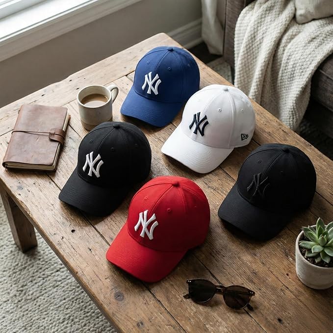 Image of SELLORIA A Brand Adjustable Unisex Cap for Men and Women Freesize Baseball Caps Pack of-1