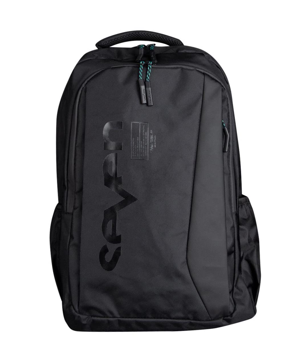 SevenAcademy Backpack (Black, One Size)