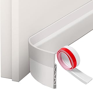 Oderra Bas de Porte Isolant, Boudin Porte Phonique 100 cm, Joint de Porte D'entrée, Stop à l'air Froid