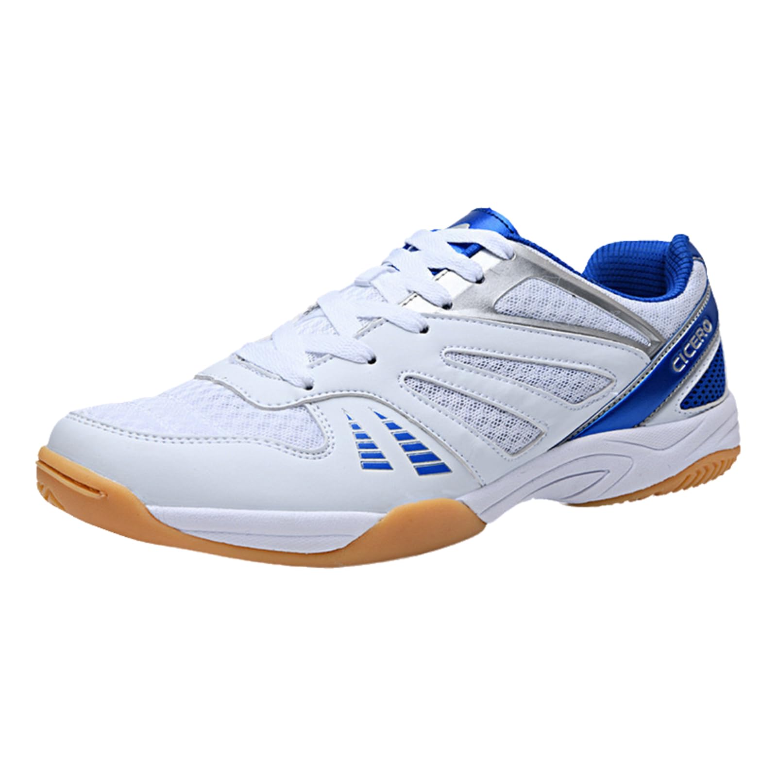 Zapatillas De Tenis De Mesa Hombre,Zapatillas para Squash Hombre,Zapatos De BáDminton Unisex Adulto,Sin Olor Peculiar,CóModos,Indicado para Paseos Diarios,Caminos O Plazas