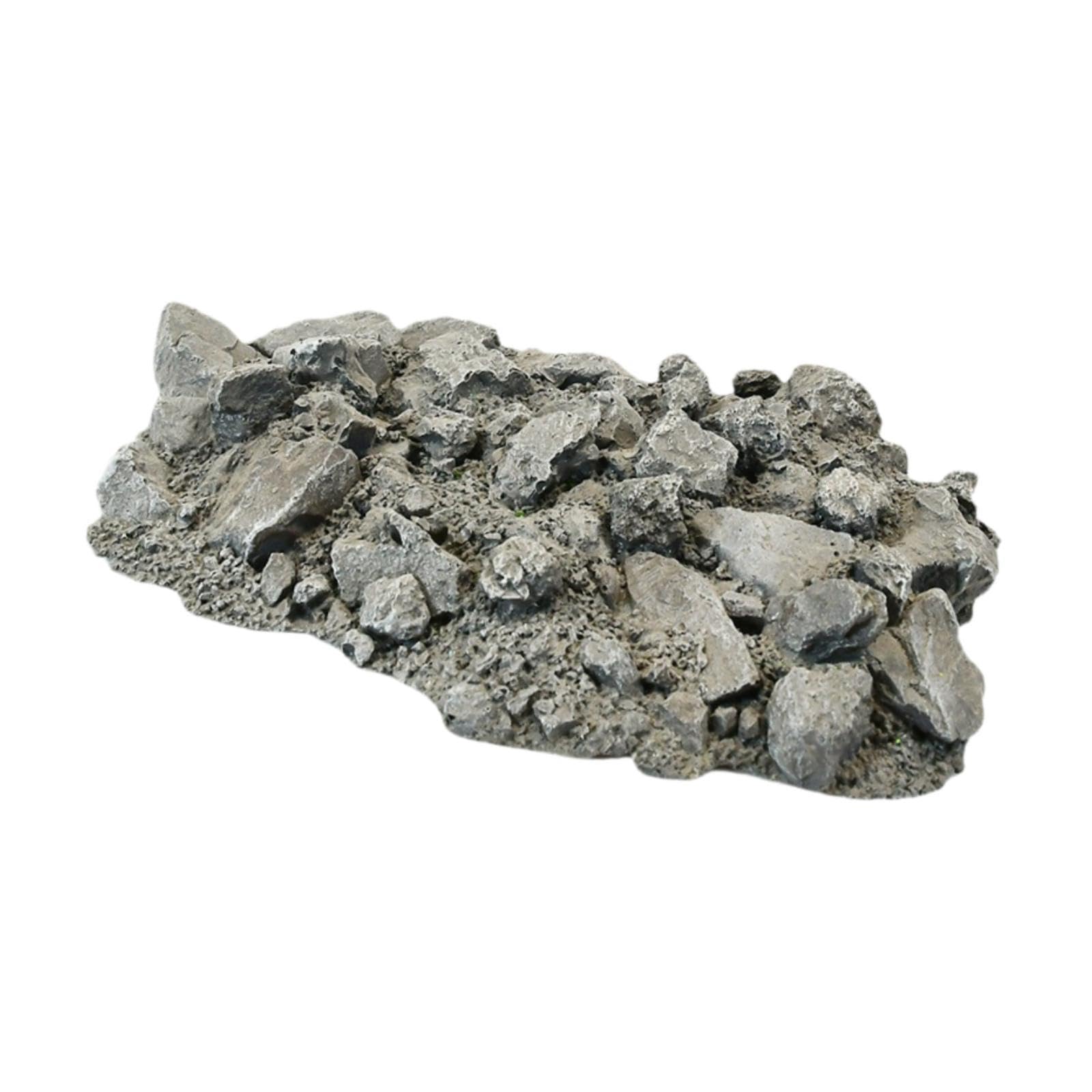 Steingelände-Landschaftsgestaltung, Ruinen von Steinmauern, Zubehör für DIY-Bastelarbeiten, Modelleisenbahnbau, Miniatur-Sandlandschaftsbasis für