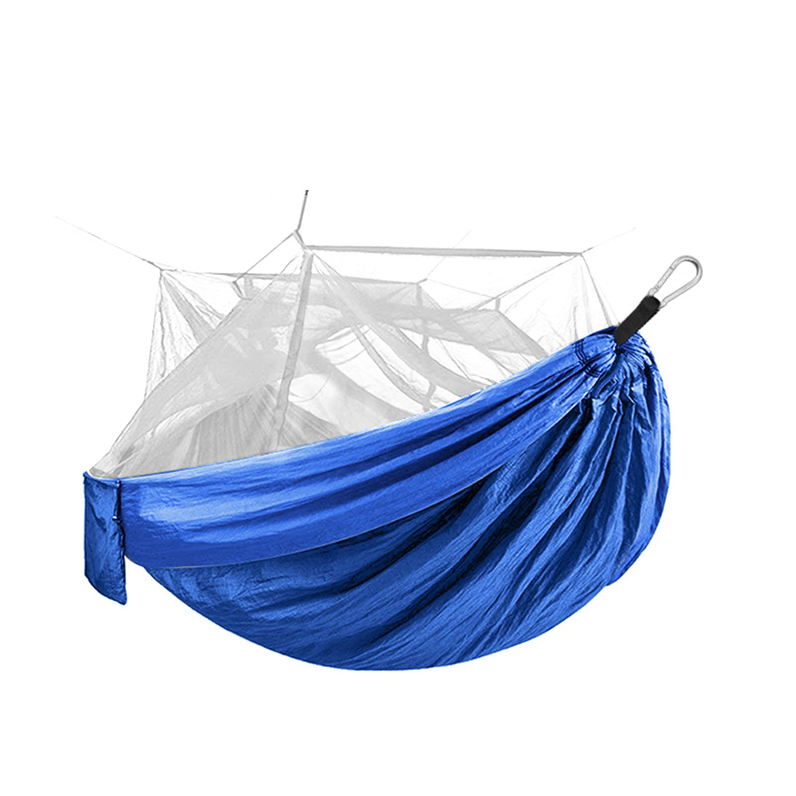 Hamacs De Parachute, Moustiquaire Hamac 2 Places Hamac De Voyage, Hamac Suspendu pour Intérieur, Balcon, Jardin, Voyage, Camping, Plage