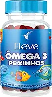 Omega 3 Peixinhos Infantil 120 capsulas - Eleve Life