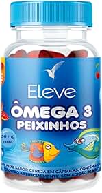 Omega 3 Peixinhos Infantil 120 capsulas - Eleve Life