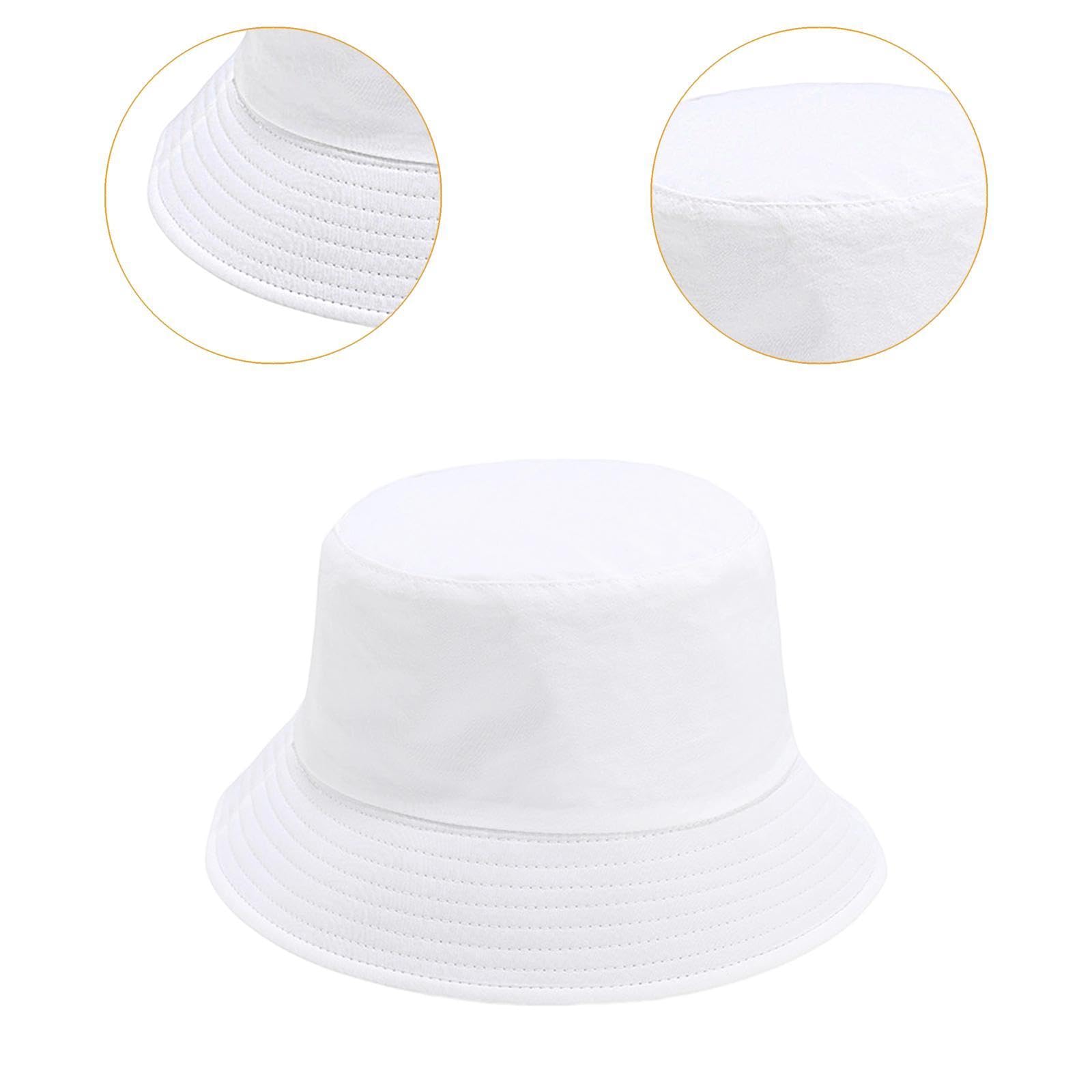 TISHITA 10 Chapeaux Bob à Large Bord pour La Pêche, Le Sport, Le Jardinage et Les