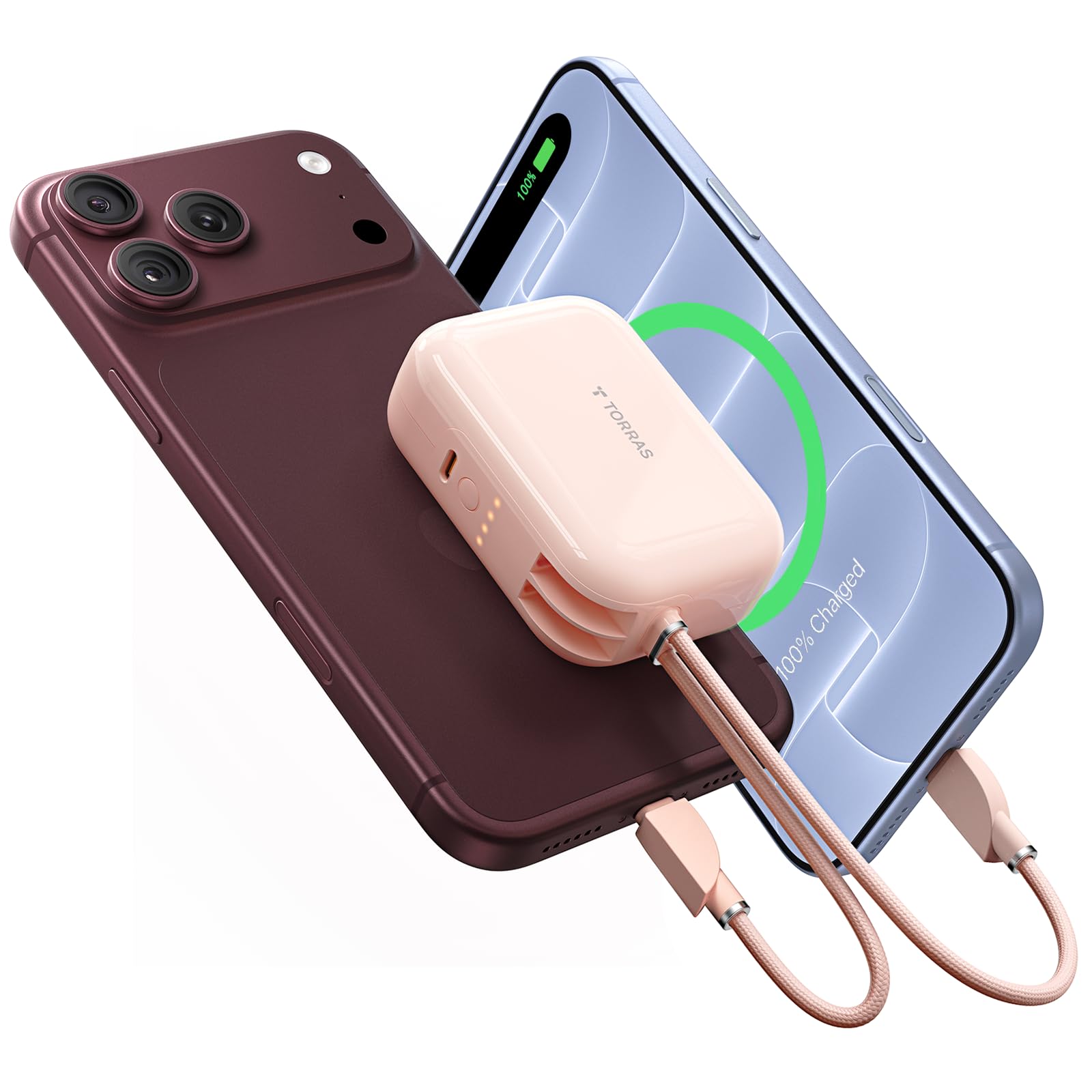 Amazon.com: TORRAS Mini Power Bank for iPhone 18 Pro Max, 45W
