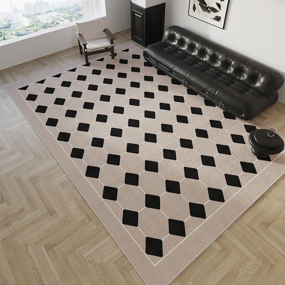 Tapis de salon pour table basse et chambre à coucher douce SY259 QD