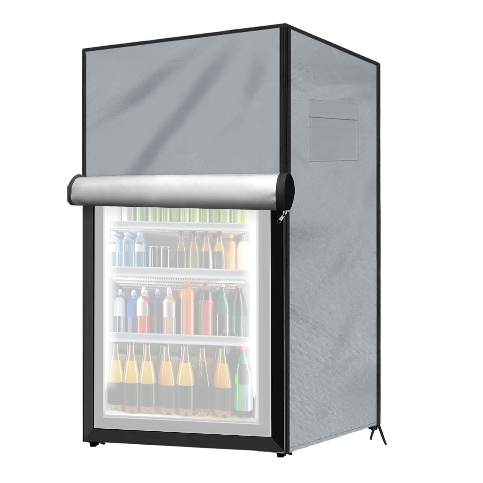 TFAOYS Refrigerator Cover Vertical Refrigerator Protective Cover Dustproof Waterproof Small Uprights Freezers Covers Beverage