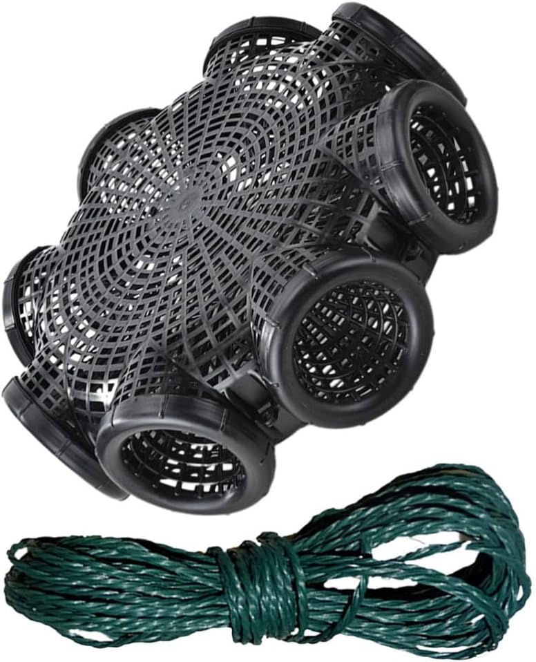 Milisten Fishing Bait Cage for Crawfish EEL and Shrimp Multi Portable Plastic Design for Fishing Enthusiasts for Catching