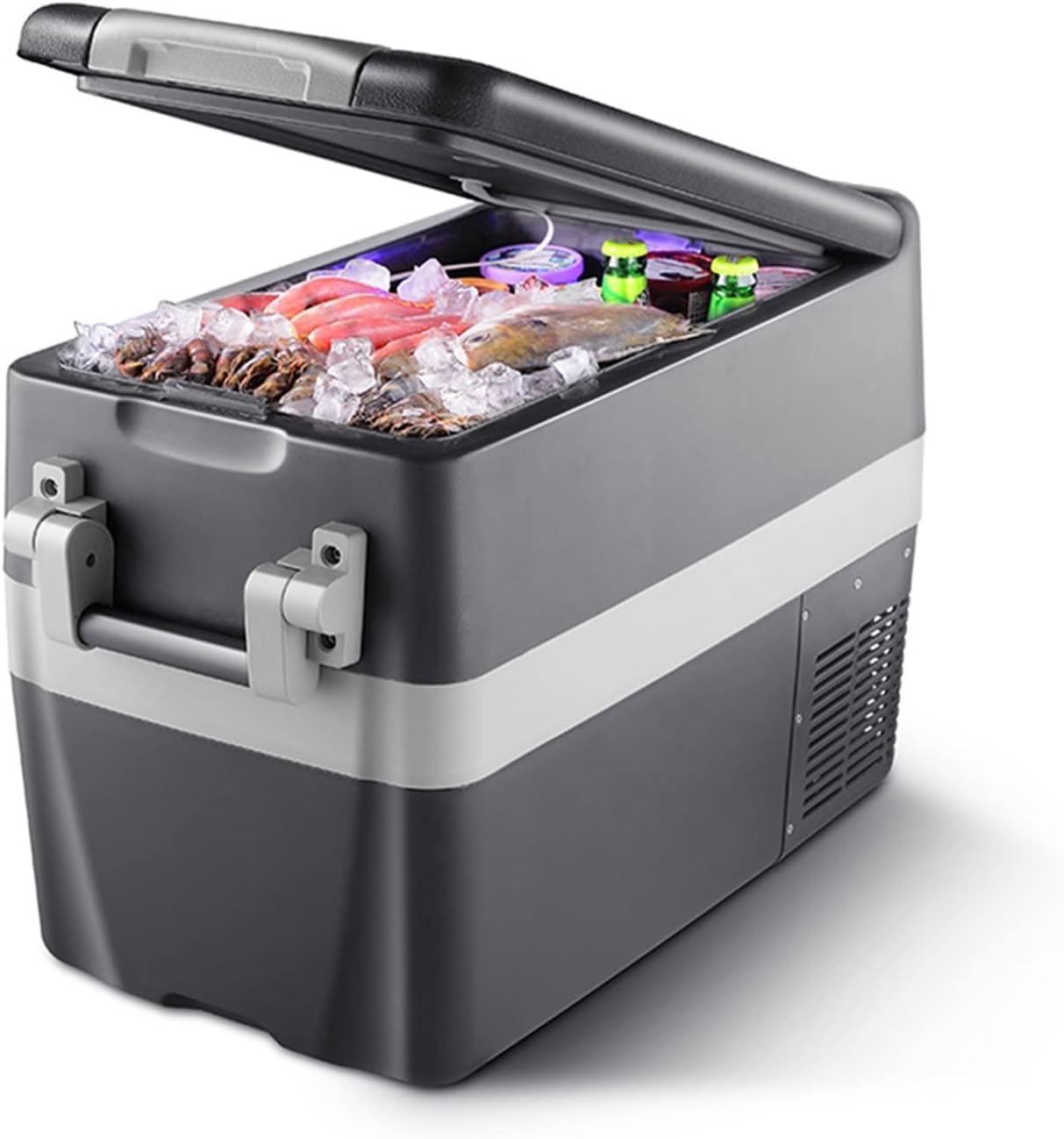 AMABEAmnbx Mini Refrigerator Camping Portable Picnic Outdoor Compressor