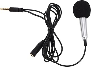 Genérico Mini micrófono minidecoración micrófono de Pilar Mini Enchufe micrófono Mini micrófono de Mano pequeño micrófono para Grabar micrófono para Grabar Voces componentes electrónicos
