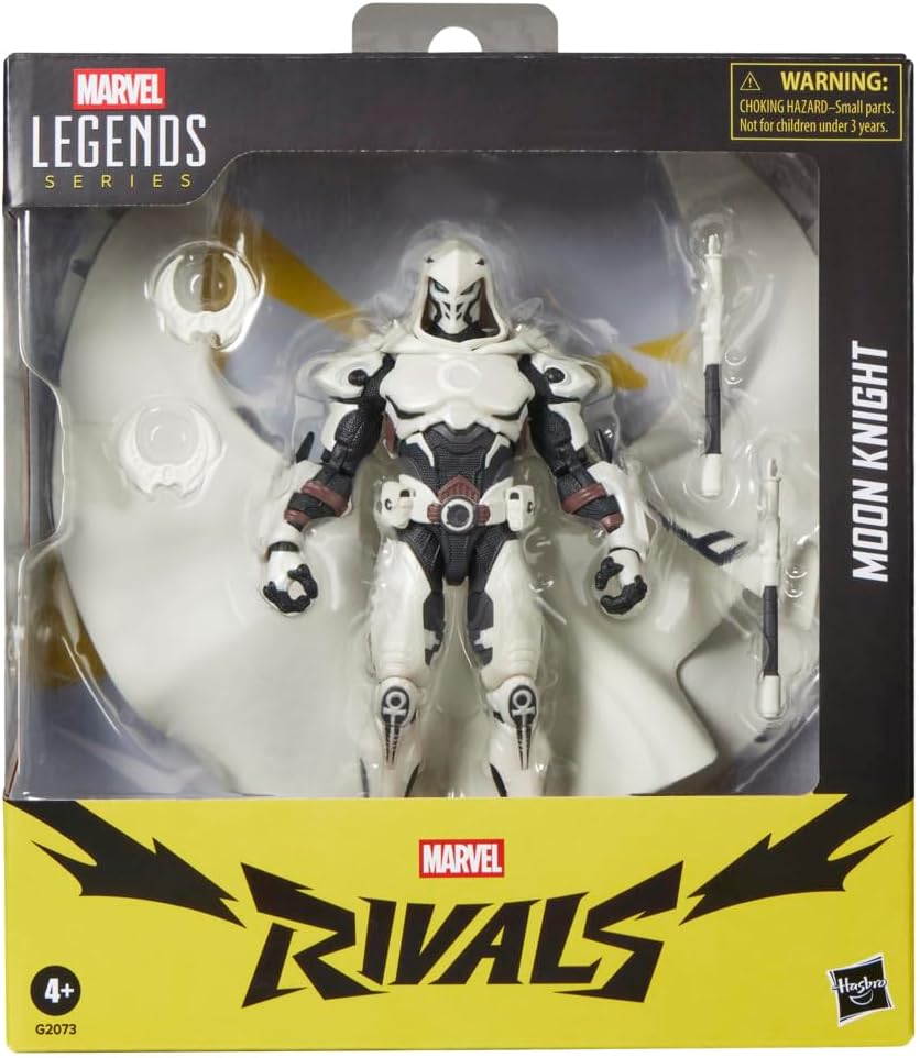 Marvel Legends Series Marvel Rivals Moon Knight, Video Game -Inspired Collectible 6-Inch Action Figure image 2