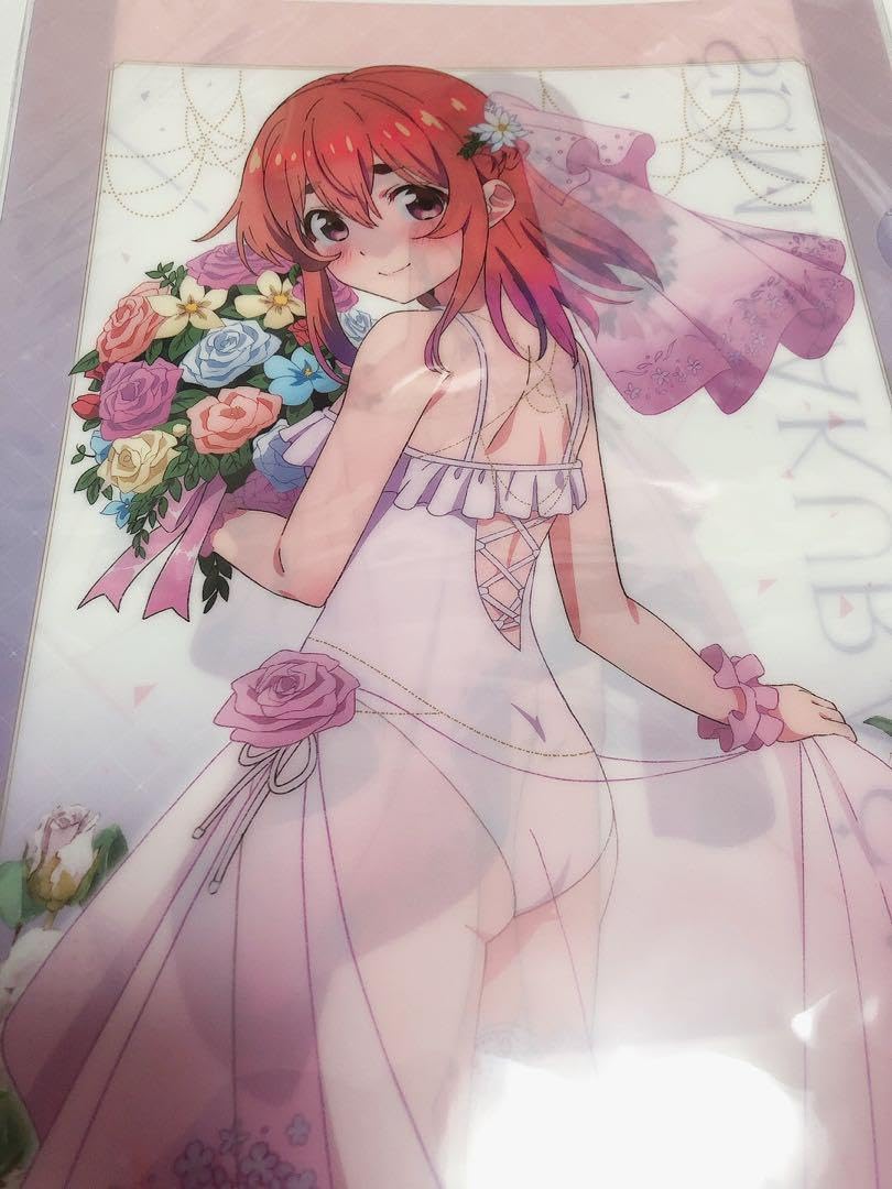 Amazon.co.jp: A4クリアファイル 墨 ウェディング 水着 彼女お