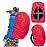 Joy Walker Waterproof Backpack Rain Cover for (15-90L), Upgraded Anti-slip Cross Buckle Straps, Triple Strengthened Layers for Hiking Camping Traveling Cycling (Red, Small (for 15-25L backpack))