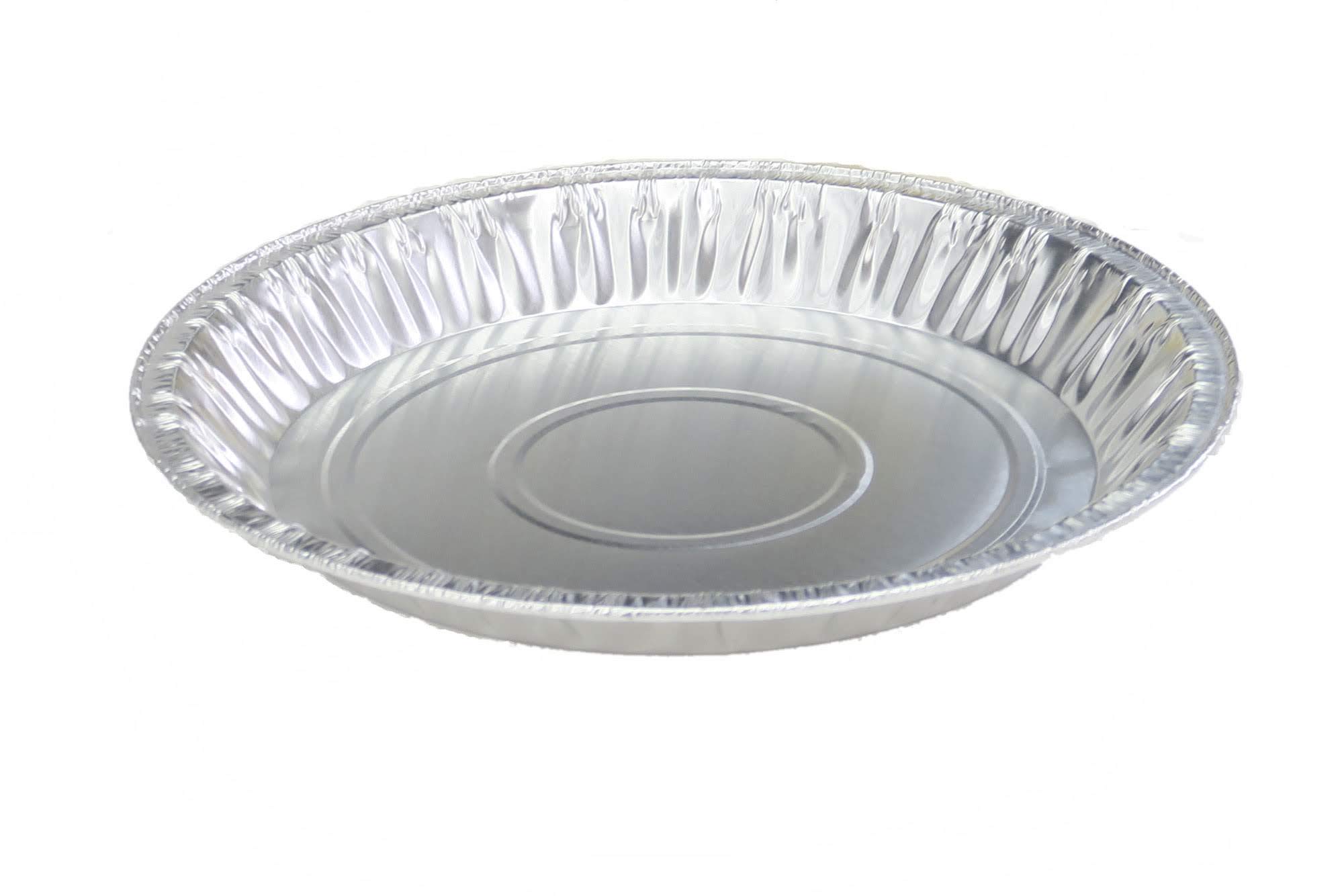 KitchenDance Medium Depth Disposable Aluminum Pie Pans - 9 Inches Round Foil Baking Pan Perfect for Home, Small Business - Aluminum Foil Pans for Baking, Storing, and Preparing Food, 901, Pack of 500