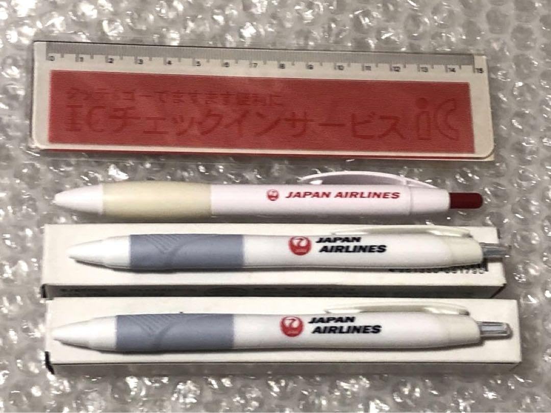 ハワイ産定規とボールペン ステーショナリー