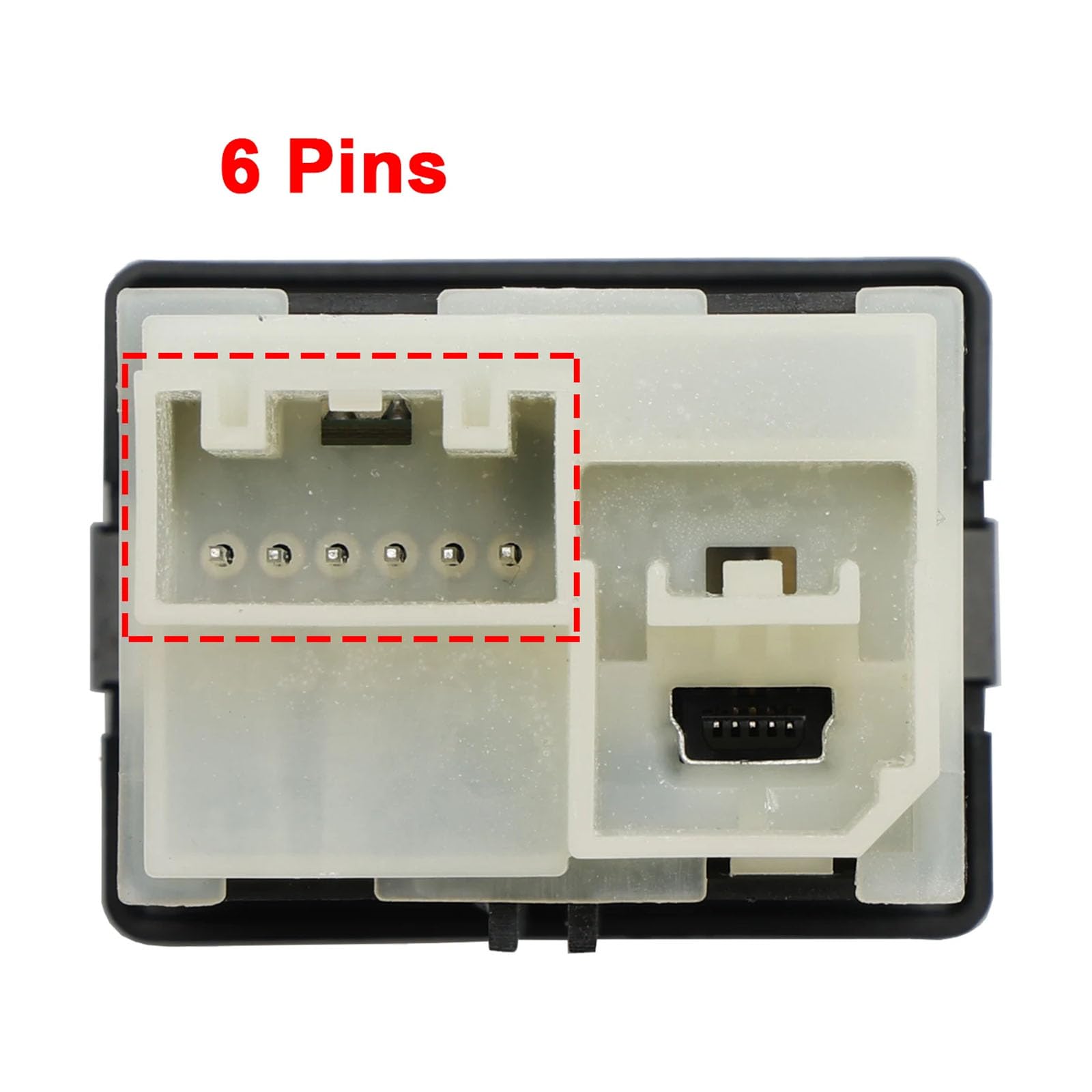 Conectores de puerto USB, interfaces de tarjetas, conectores de consola central de repuesto, accesorios automotrices, 13581213 puerto USB doble