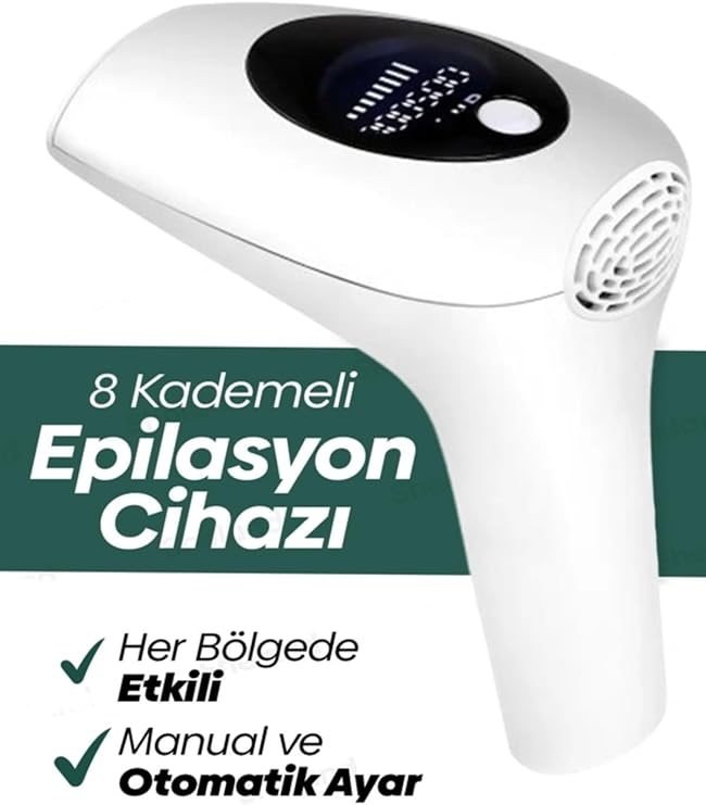 Gaman Erkek-Kadın Ipl Epilasyon Cihazı/Buz Lazer 999.999Atım Tf-001