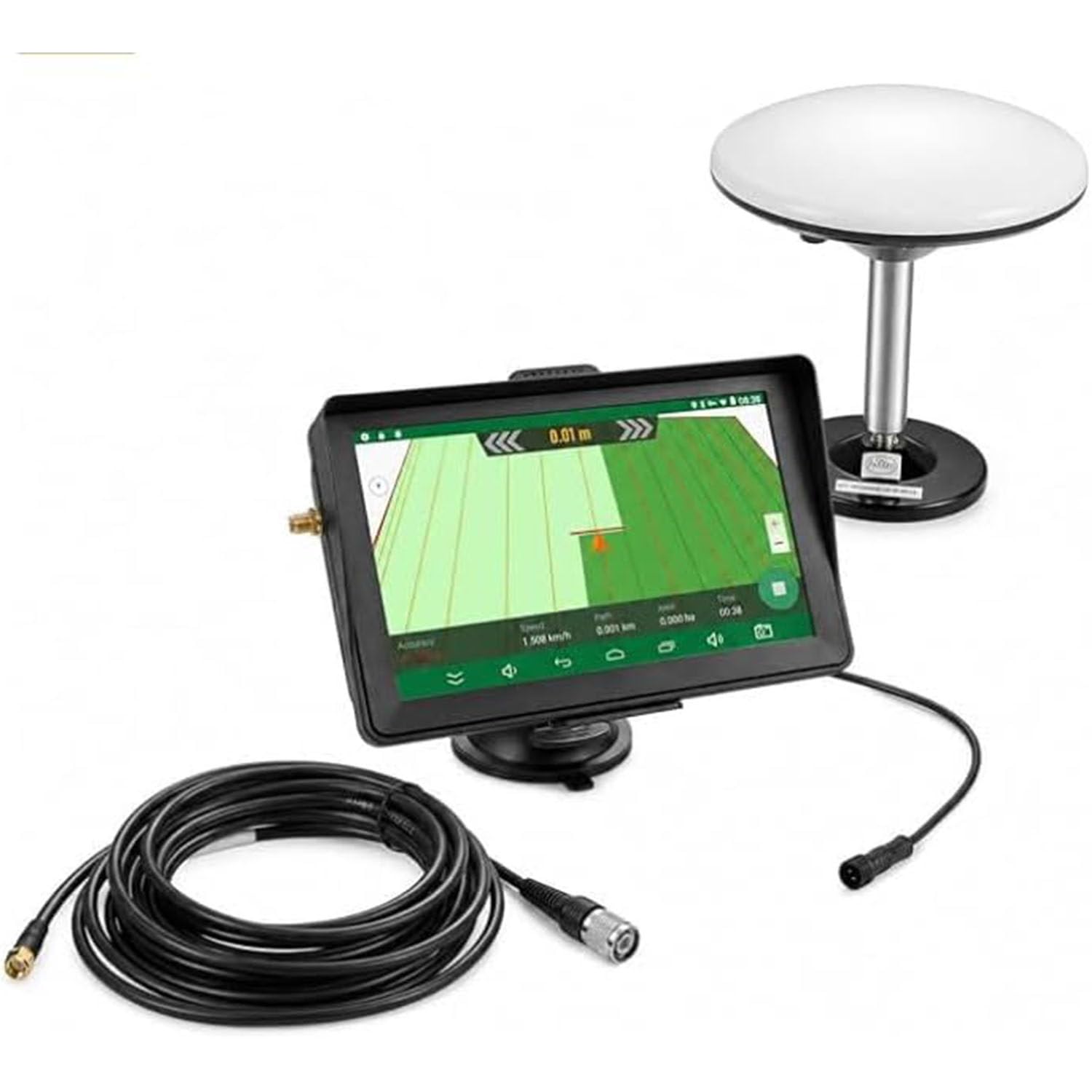 Navegador Satelital GPS para Tractor Agrícola GNSS de Alta Precisión 7in