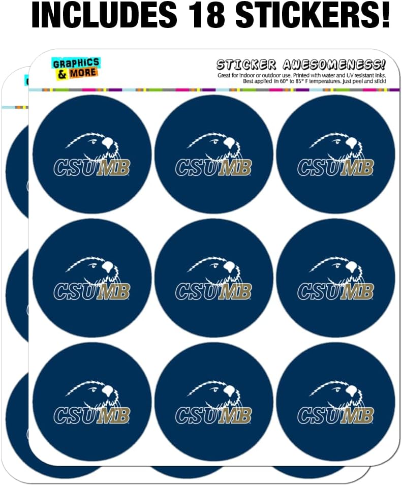 California State University Monterey Bay Primary Logo Planner Calendar Scrapbooking Crafting Stickers - Image 3
