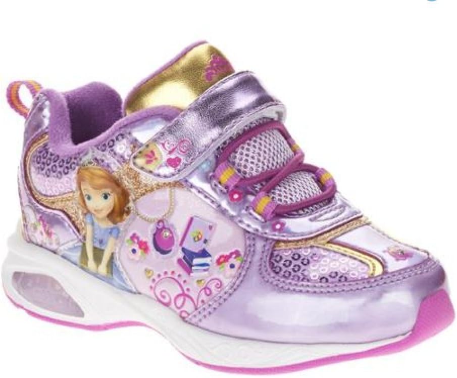Disney Sofia the First Light Up Sneakers (size 9)