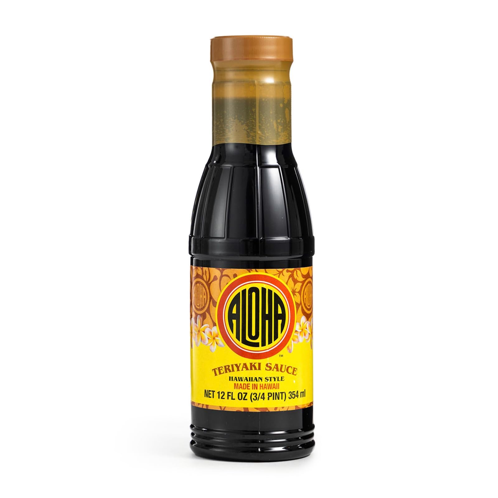 Aloha Shoyu - Hawaiian Teriyaki Sauce - Versatile and Sweet Marinade - Made in Hawaii - 12 oz. Bottle