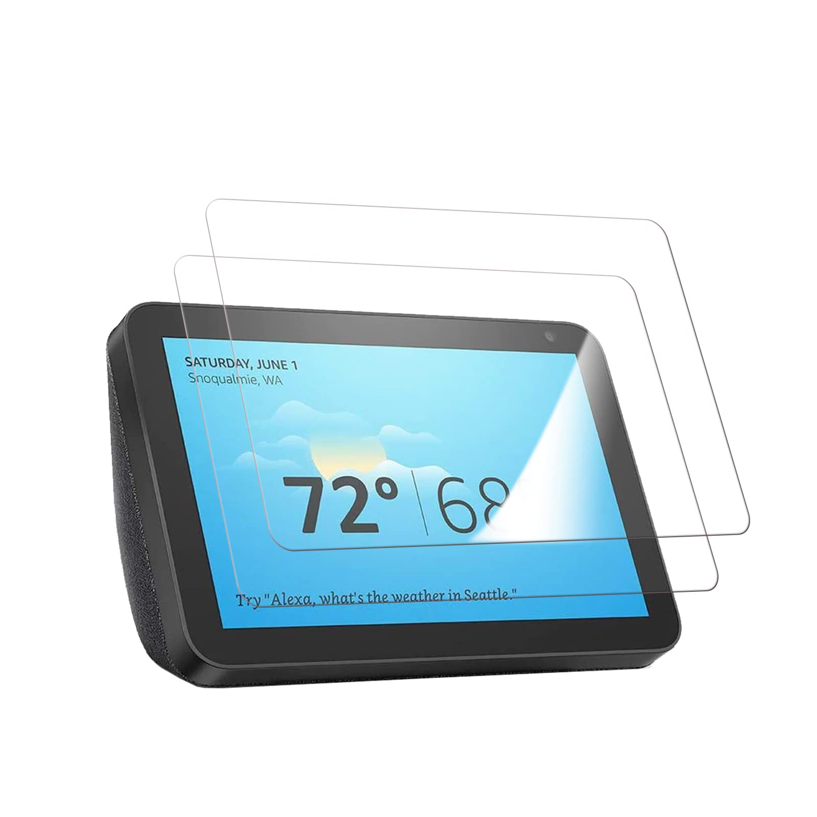 Amazon.co.jp: 【 2枚入り】Echo Show 8 第1世代 2019 用のガラス